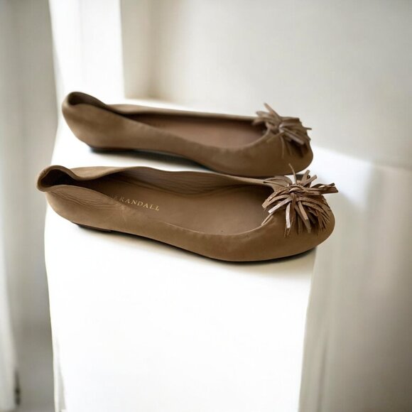 Loeffler Randall Sample Fringe Flats | Leather + Suede | Size 7 - Picture 4 of 7